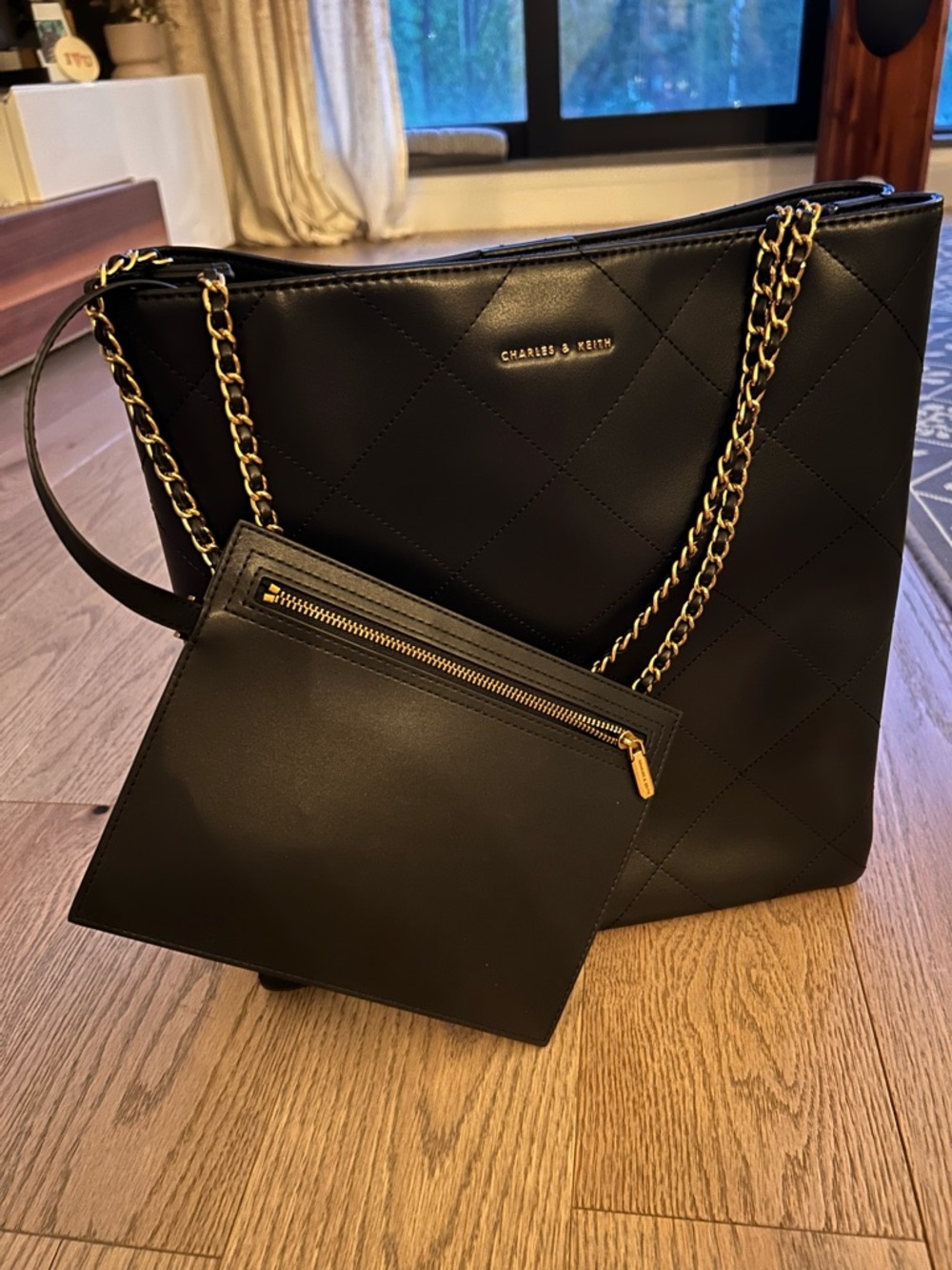 Charles and Keith Quilted Tote - Picture 5 of 7
